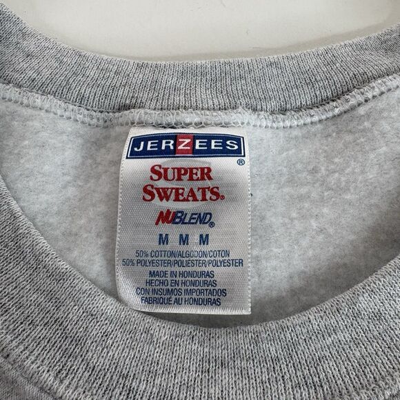 Vintage Central High School Sioux City IA Graphic Sweatshirt Medium Jerzees Grey - Picture 3 of 6
